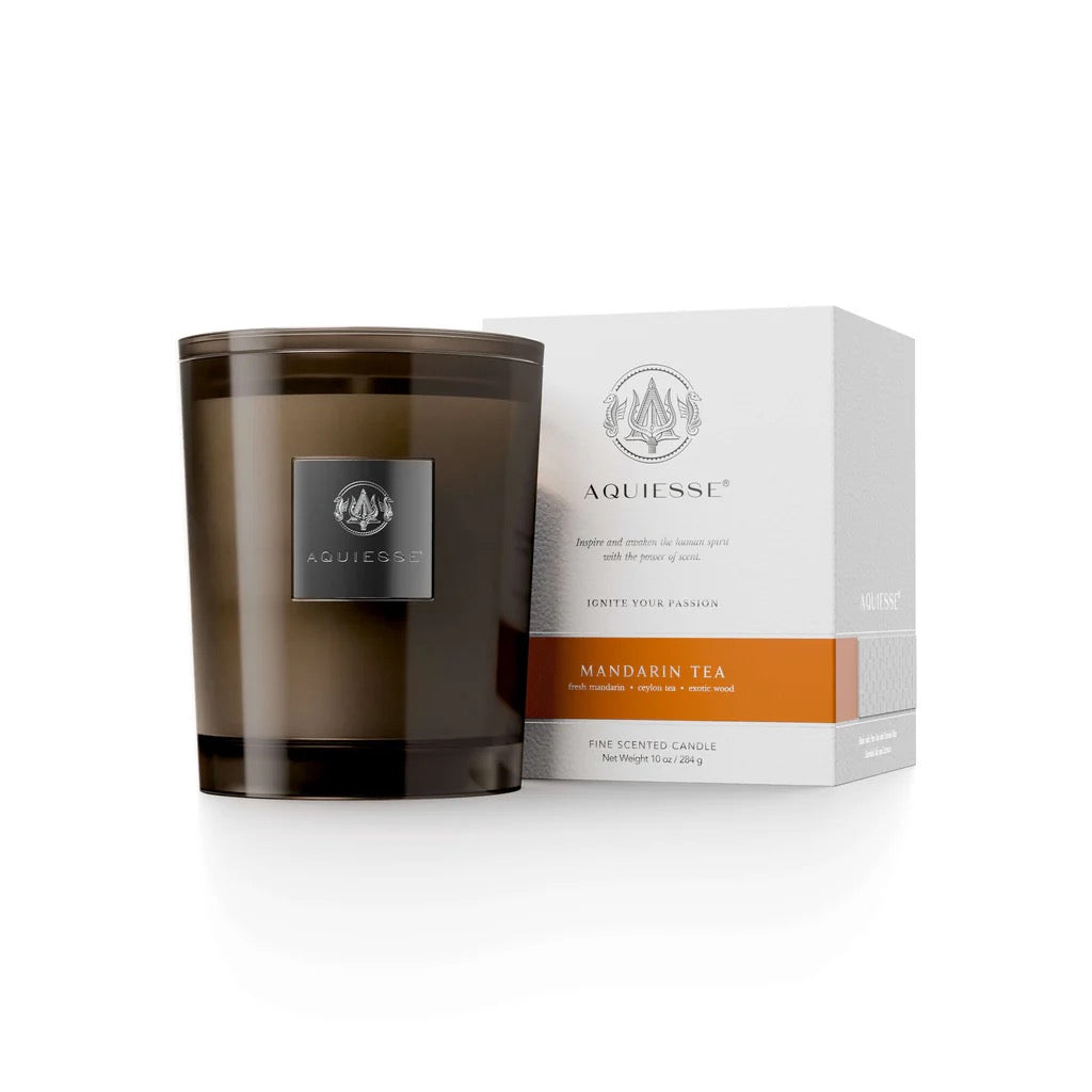 Acquiesse Mandarin Tea Signature Luxury Candle