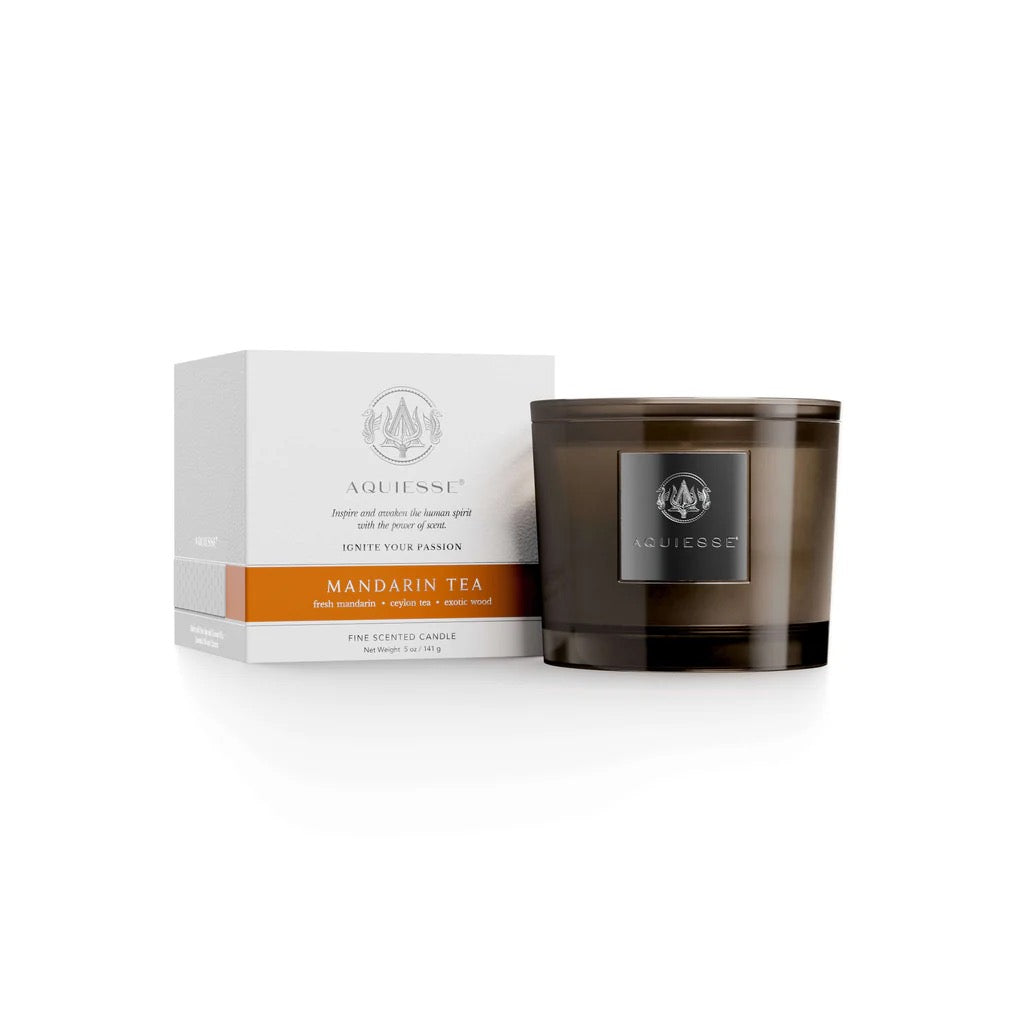 Acquiesse Mandarin Tea Signature Luxury Candle