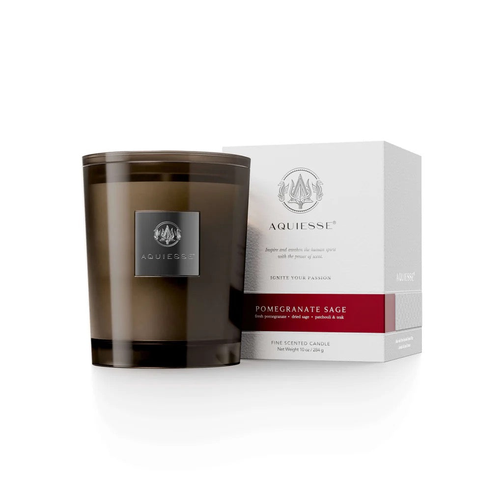 Acquiesse Pomegranate Sage Signature Luxury Candle