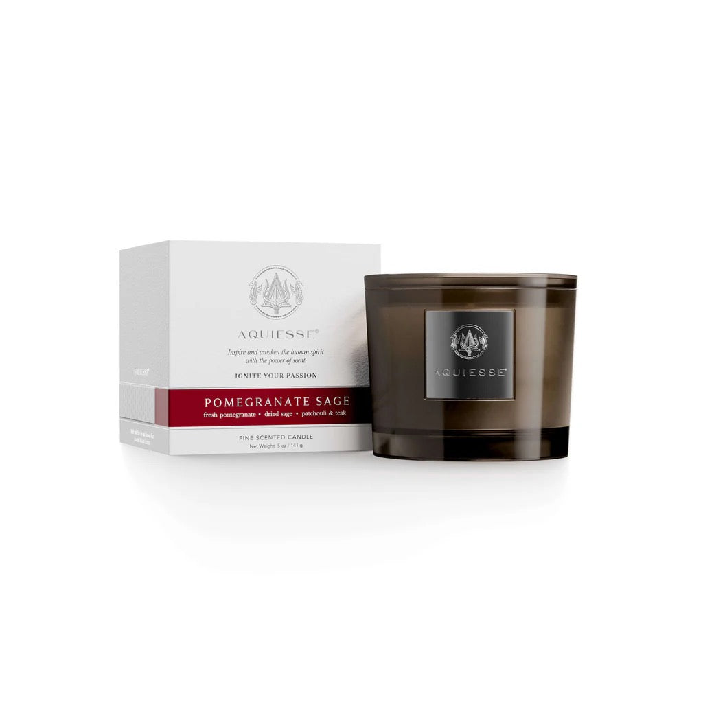 Acquiesse Pomegranate Sage Signature Luxury Candle