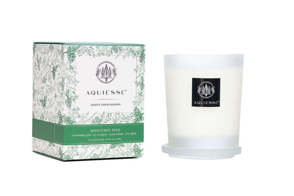Acquiesse Monterey Pine Signature Luxury Candle